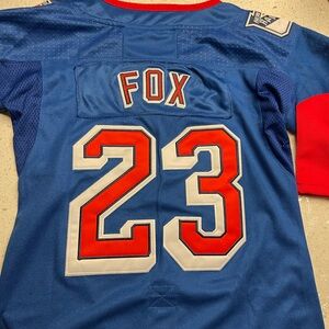 Adam Fox #23 Lady Liberty Retro Jersey – Rod Gilbert Patch, Small, NY Rangers